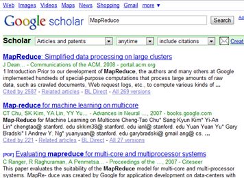 A Short Survey for Google Scholar