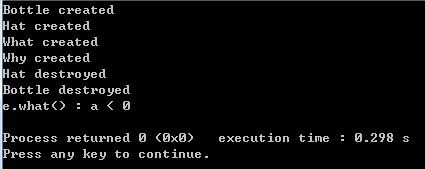 c++ what happens when a constructor throws an exception and leaves the object in an inconsistent state?