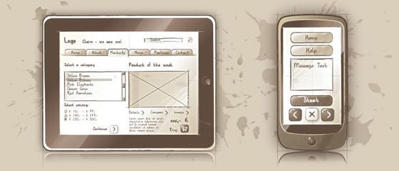 Squetch Wireframing Toolkit for Illustrator