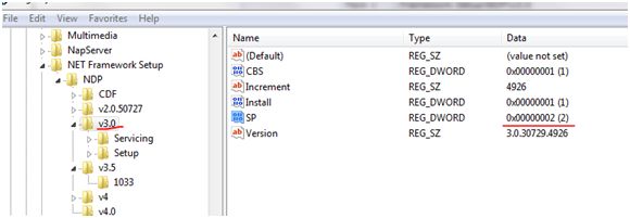 Find .net fw and vs version installed