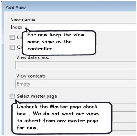 Learn MVC (Model view controller) Step by Step in 7 days – Day 1