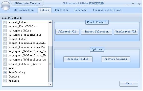 学习使用NHibernate2.1.0Beta1（二）— 代码生成