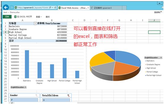 Sharepoint2013商务智能学习笔记之Excel Service展示Sql Server数据Demo(五)