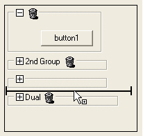Collapsible Group Box
