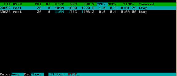 Linux htop工具使用详解
