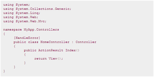 ASP.NET MVC 的URL路由介绍