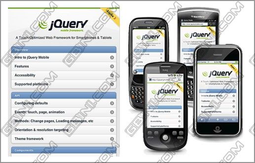 GBin1推荐：分享2011年8个最新的jQuery Mobile在线教程