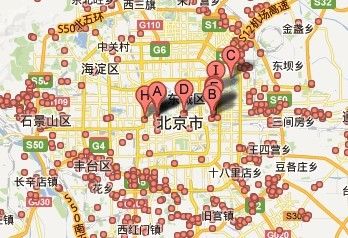 GoogleMap上显示小红点