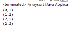 Java Arrays类进行数组排序