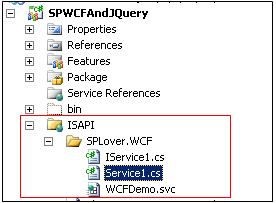 JQuey 调用SharePoint 2010 WCF服务