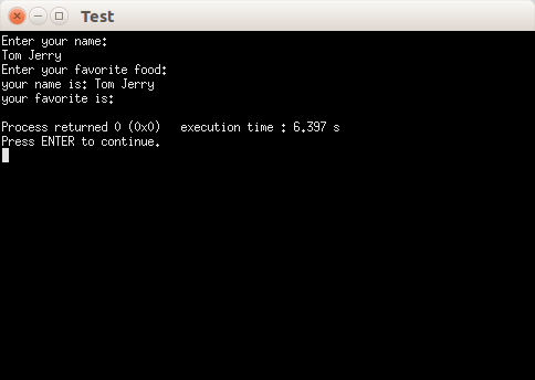 C++中的cin、getline()、get()。