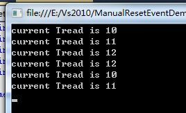 详解 ManualResetEvent