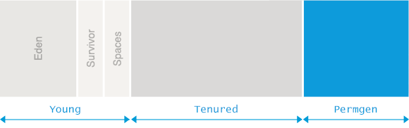 java memory eden permgen tenured young