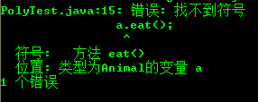 Java学习之 多态 Polymorphism