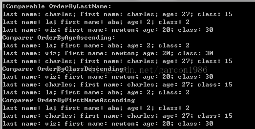 CSharp - Comparison between IComparer and IComparable