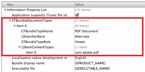 转：IOS程序之间的文件共享