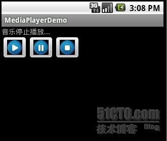 Android 中级教程(一)之------Android MediaPlayer播放mp3的实例!