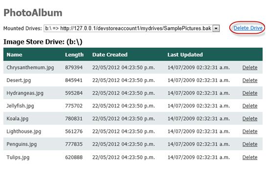 探索 Windows Azure Storage