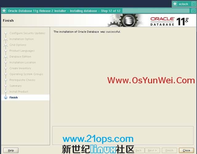 centos安装oracle 11g 完全图解的照片 - 28