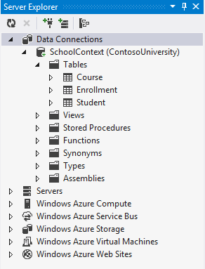 Creating an Entity Framework Data Model for an ASP.NET MVC Application (1 of 10)