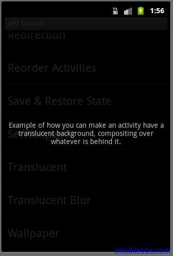 【起航计划 014】2015 起航计划 Android APIDemo的魔鬼步伐 13 App->Activity->Translucent 半透明Activity Theme.Translucent