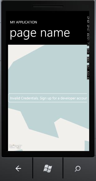 一起学windows phone7开发(二十一.一 Silverlight bing map控件与 Pone7 map控件的比较)