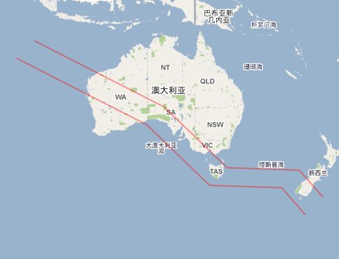 SuperMap iClient for Silverlight API基础开发之自定义Action画双线