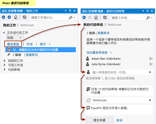 请求代码审阅