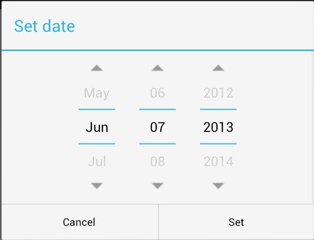 Android控件之TimePicker和DatePicker