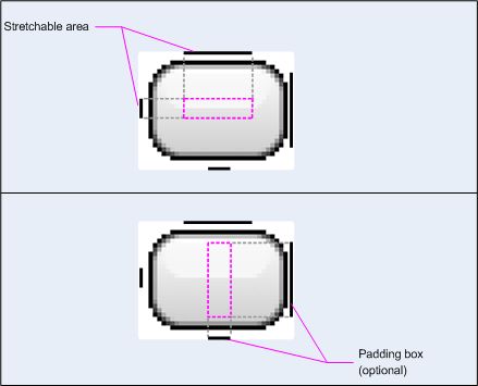 Android 9 patch 图片 （.9.png 格式图片) 的特点和制作