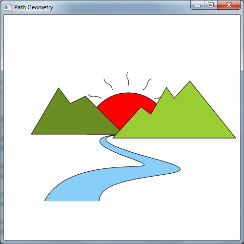 Direct2D教程（四）Path Geometry