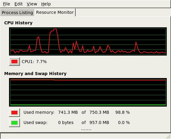 gnome-system-monitor - view and control the processes