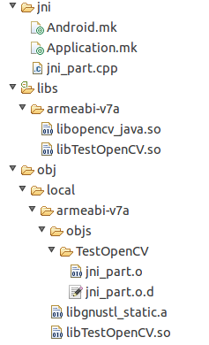 OpenCV4Android 不需要安装OpenCVManager，就可以运行的方法