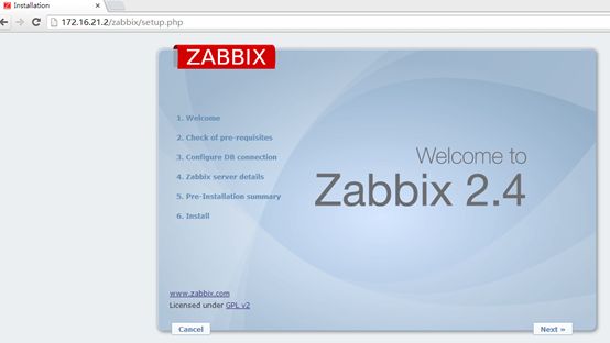 安装zabbix