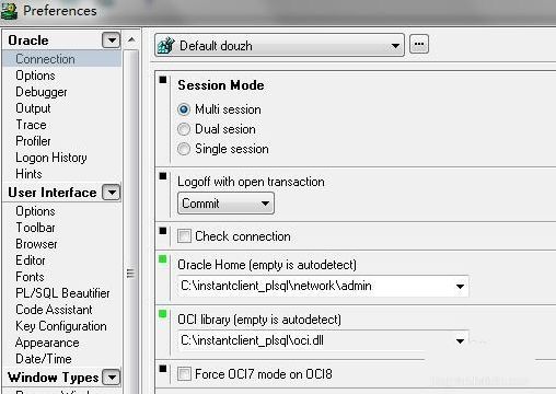 PL/SQL如何远程连接ORACLE