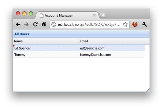 Extjs 4.2.0 MVC 架构