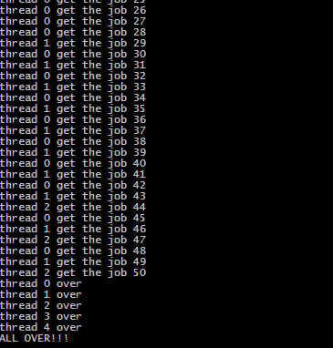 linux C 多线程/线程池编程 同步实例