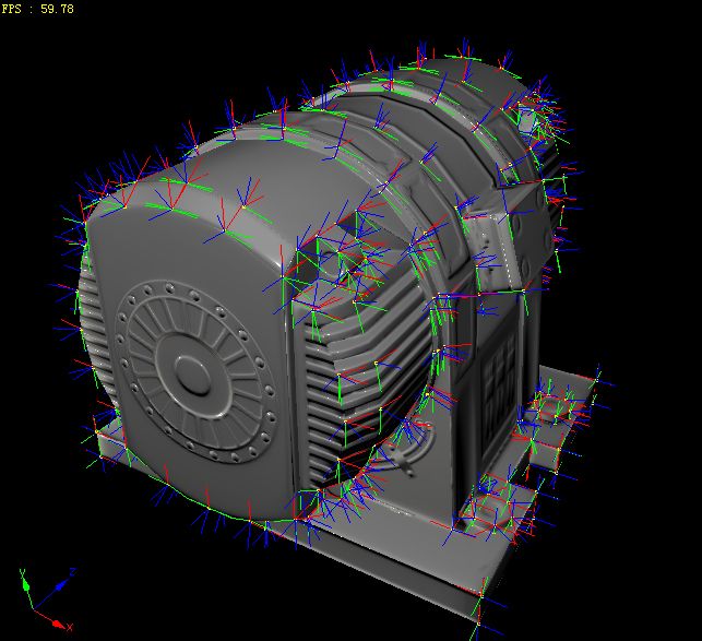 3DSMaxSDK 导出顶点tangent、binormal、normal的方法