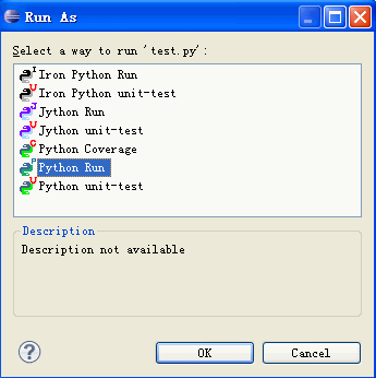 使用Eclipse与Pydev开发Python