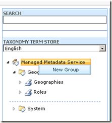 SharePoint 2010中Metadata Service