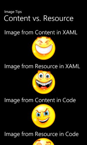 Image Tips for Windows Phone 7