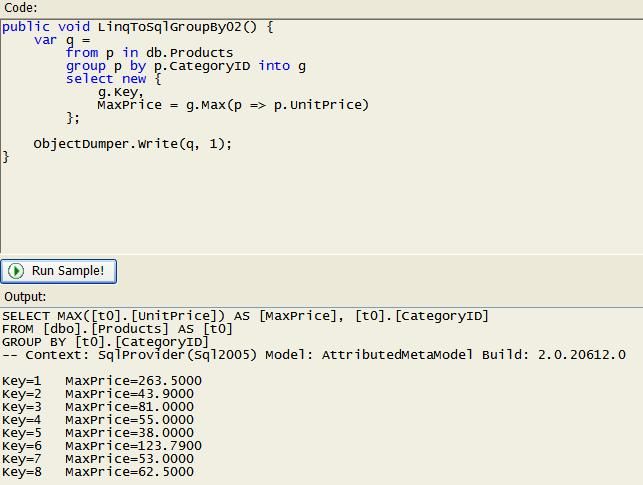 C#3.0入门系列（九）-之GroupBy操作