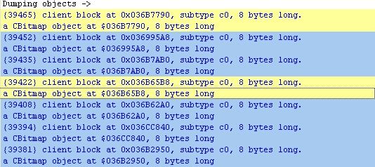 解决CimageList内存泄露