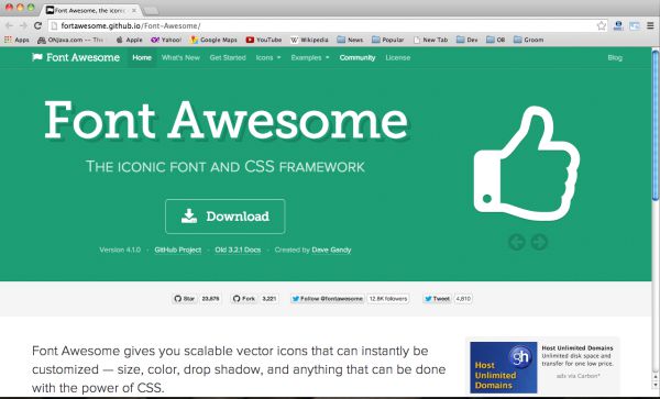 Best bootstrap tools for web designers-font-bootstrap