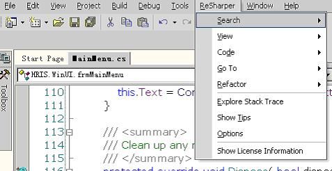 体验ReSharper V1.0 for VS.Net 2003 - Part I