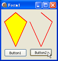 Delphi 的绘图功能[6] - Polygon、Polyline