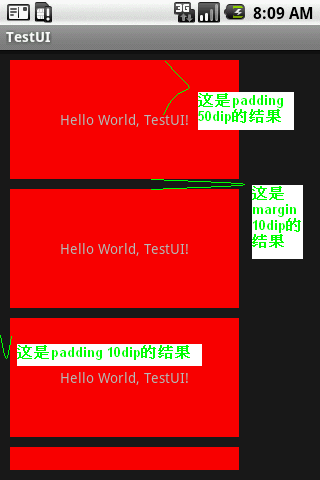 padding和margin的差别