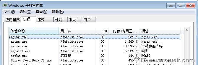 iis使用nginx实现网站负载