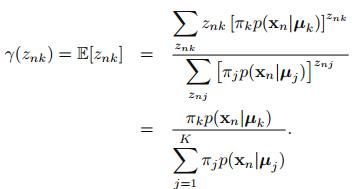 PRML读书会第九章 Mixture Models and EM（Kmeans，混合高斯模型，Expectation Maximization）