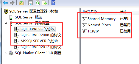 JAVA JDBC连接 SQLServer2012 连接失败 端口号错误